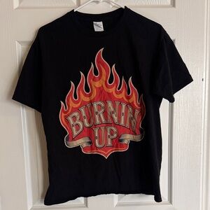 Burnin' Up Black T-Shirt